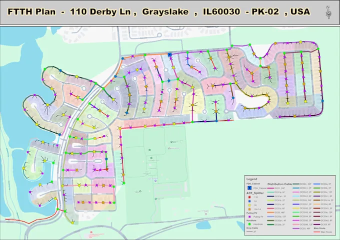 Fiber optic as-built documentation and field records